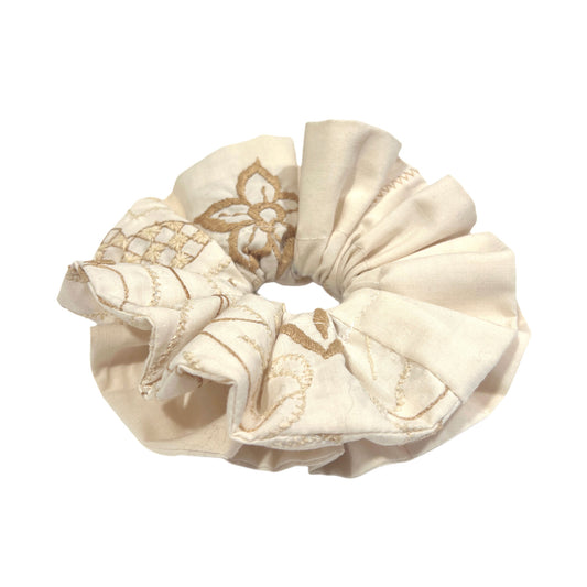 Pippins Scrunchie floral natural