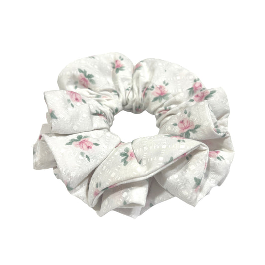 Pippins Scrunchie pink flowers