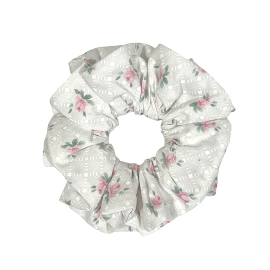 Pippins Scrunchie pink flowers